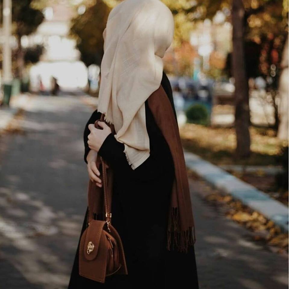 Девушки Хиджабе Фото Красивые Со Спины