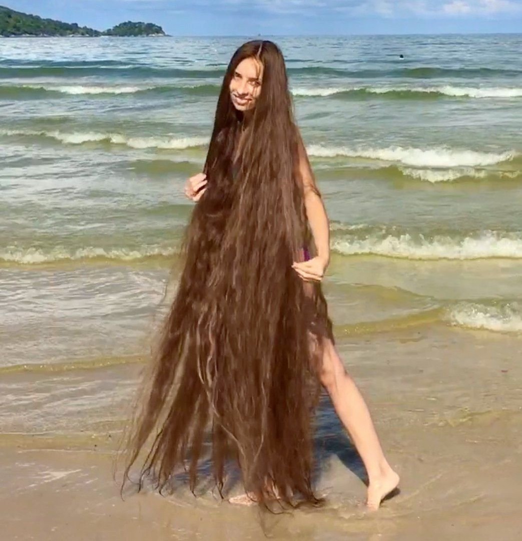 Самые длинные волосы в мире 72 фото