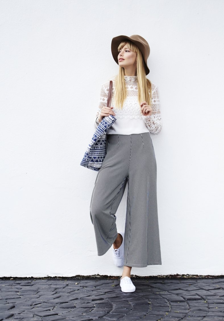 Брюки кюлоты ASOS