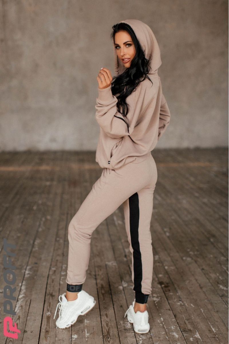 KS.021.38 спортивный костюм "Oversize" с начесом капучино