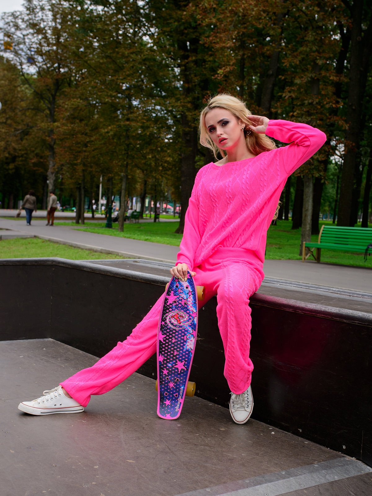 Костюм спортивный из футера