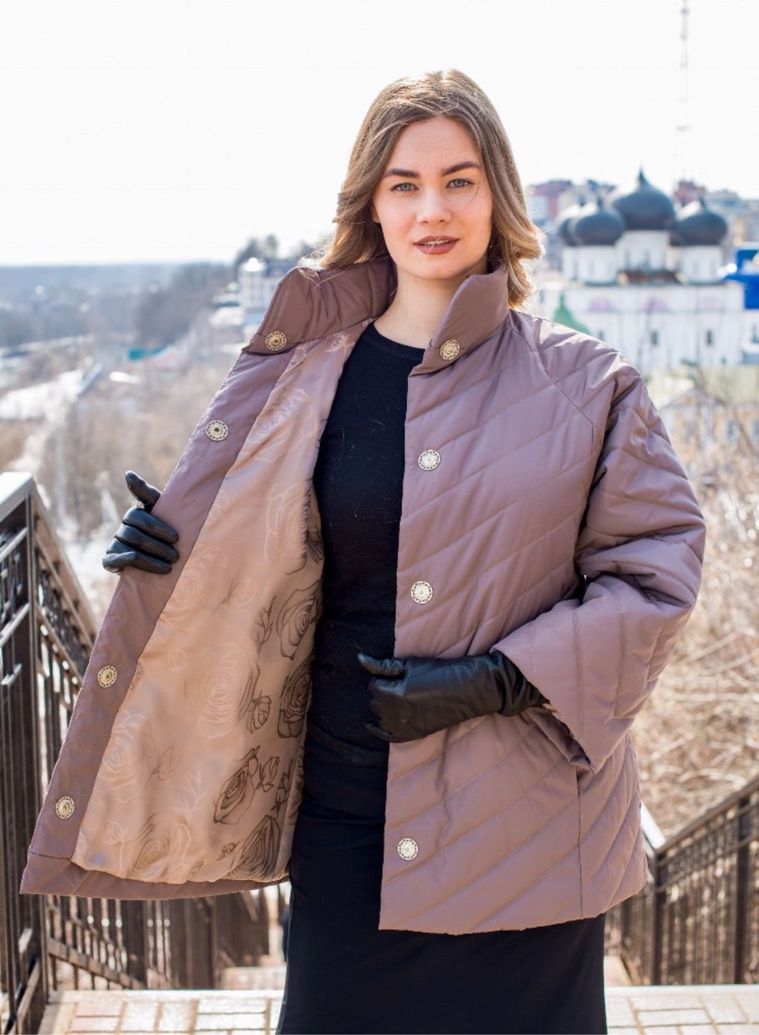 Комбинированные куртки