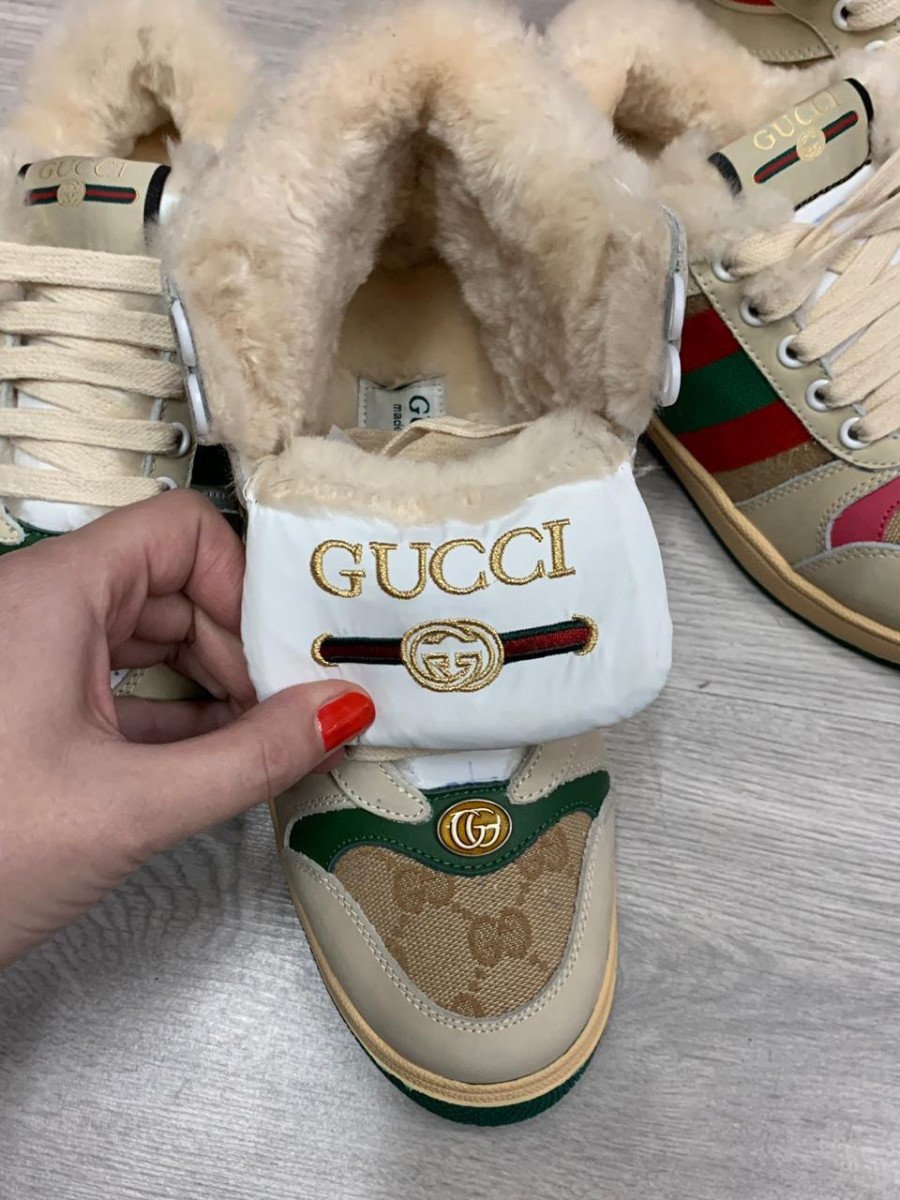 Gucci кеды зимние Screener