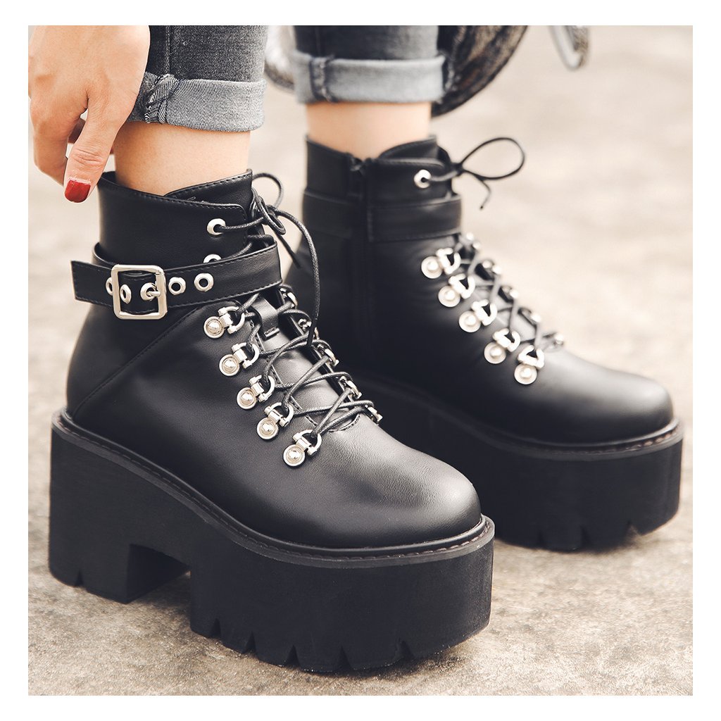 Botas mujer женские сапоги на платформе
