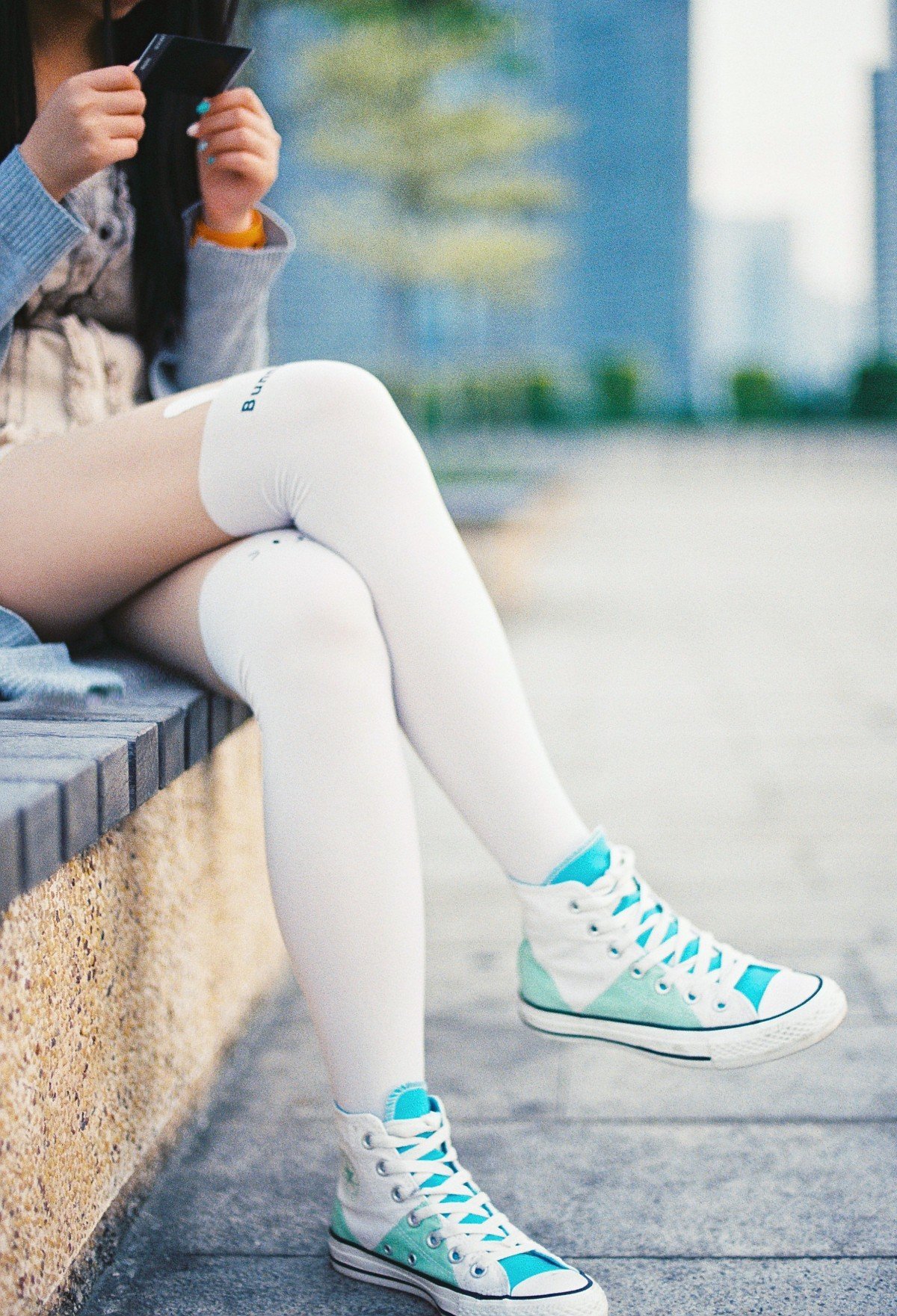 Black Converse outfit