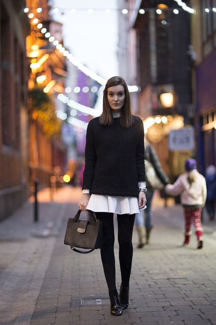 Willa Black Tights