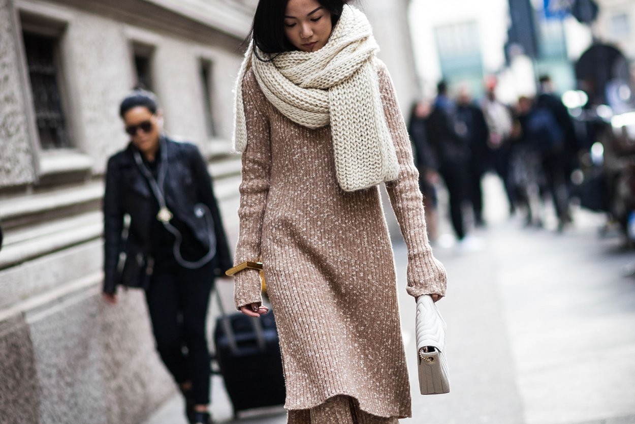 Street Style outfit кардиган