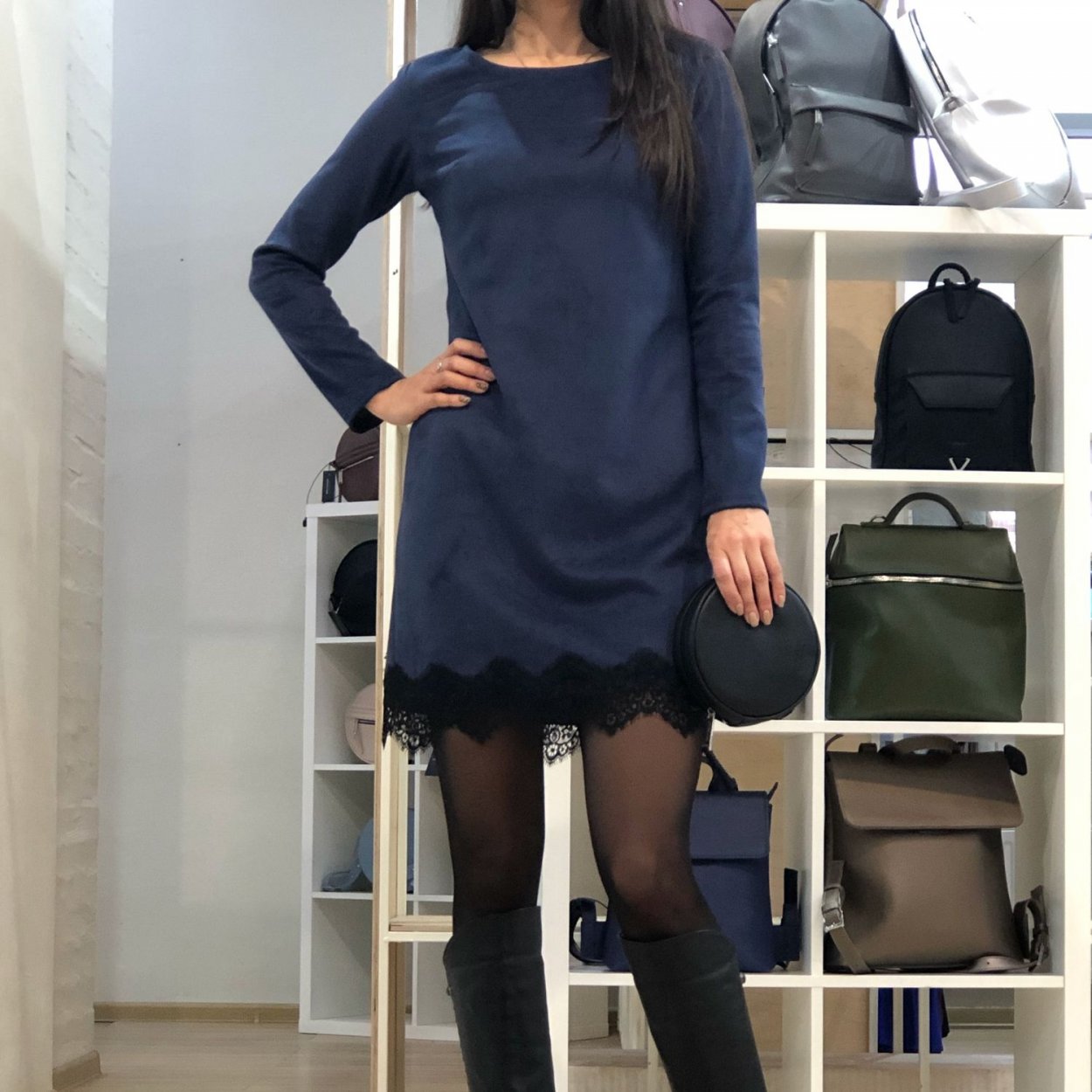Oodji платье коричневое