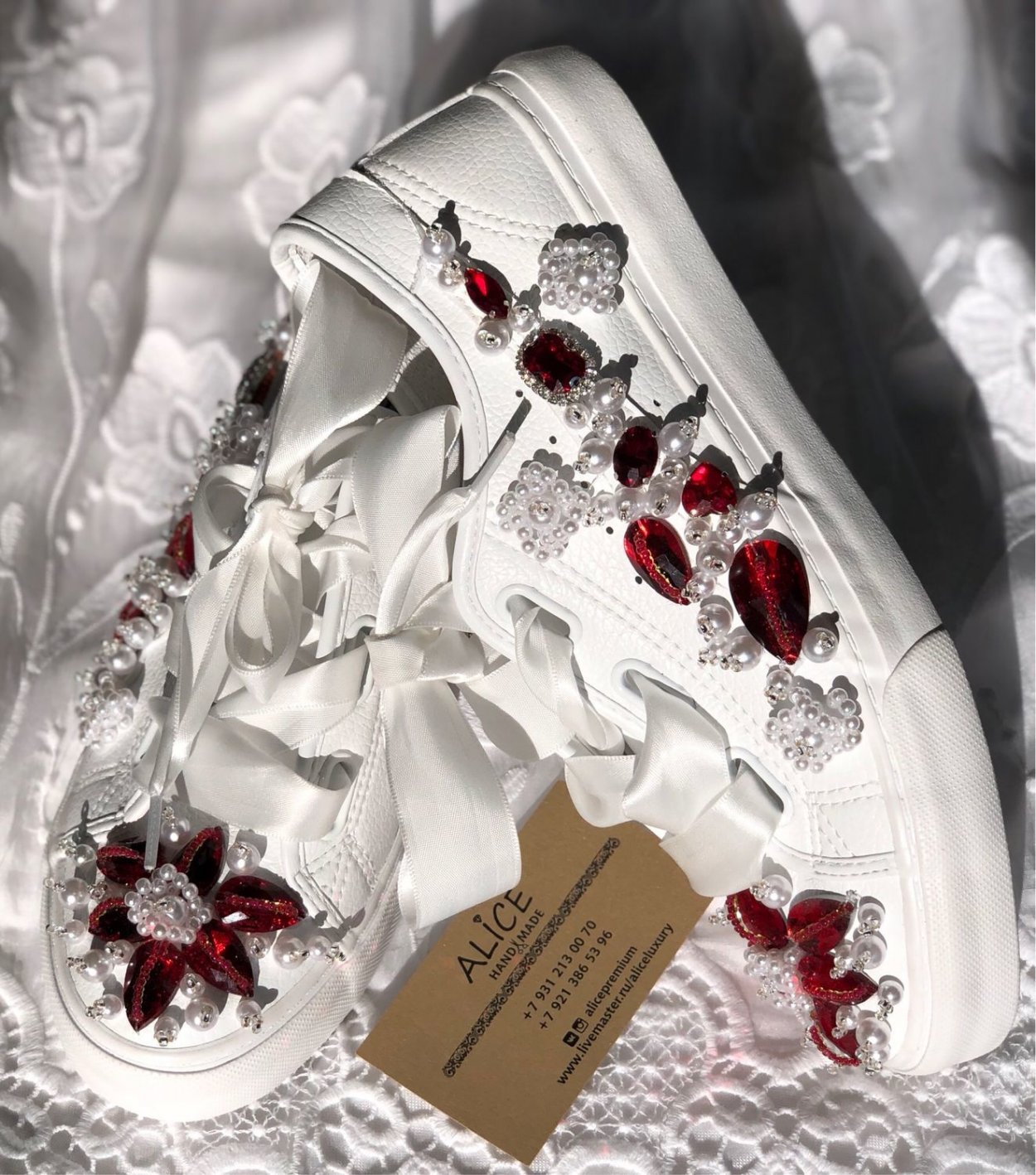 Alexander MCQUEEN обувь со стразами