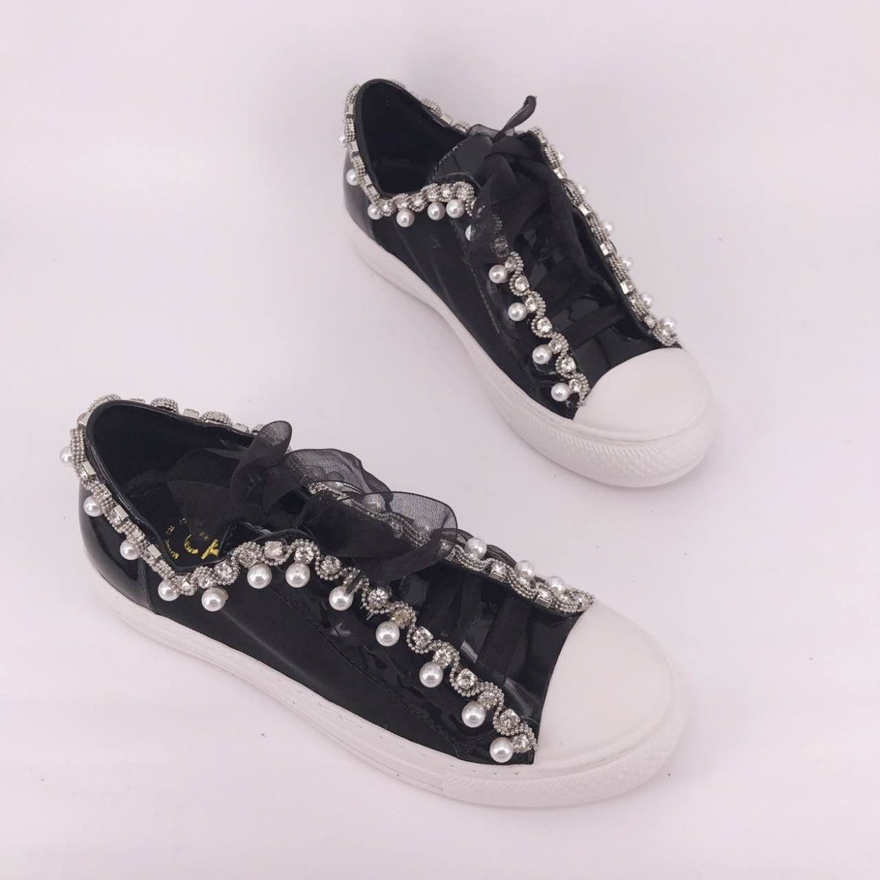 Туфли стразы Gianmarco Lorenzi