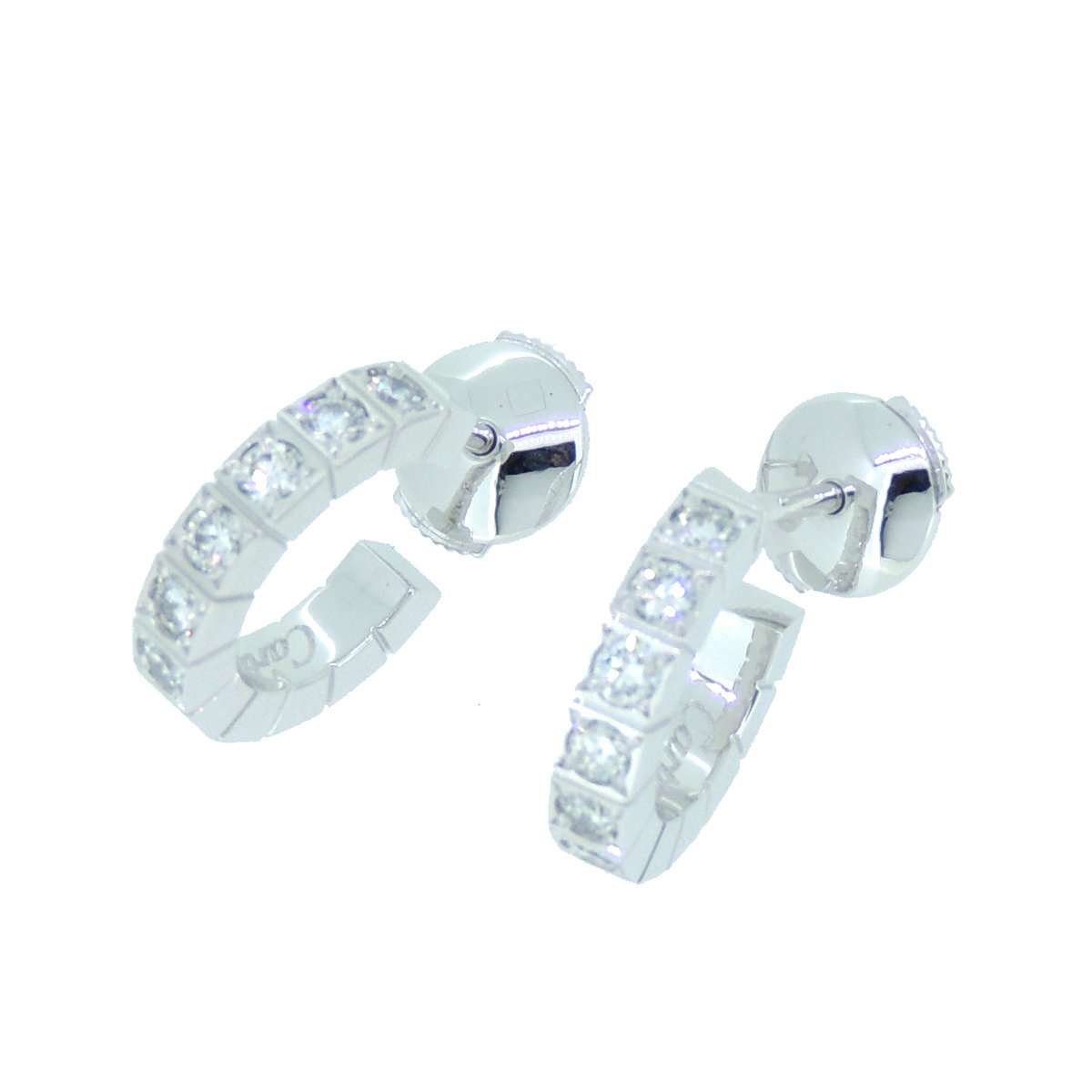 Серьги скрепки Cartier