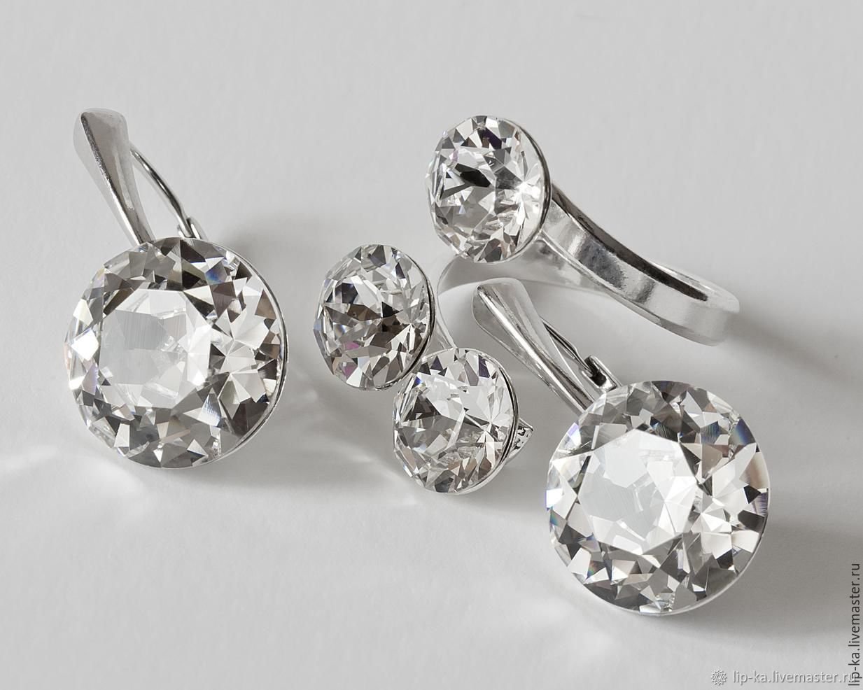 Серьги Ciclon Swarovski