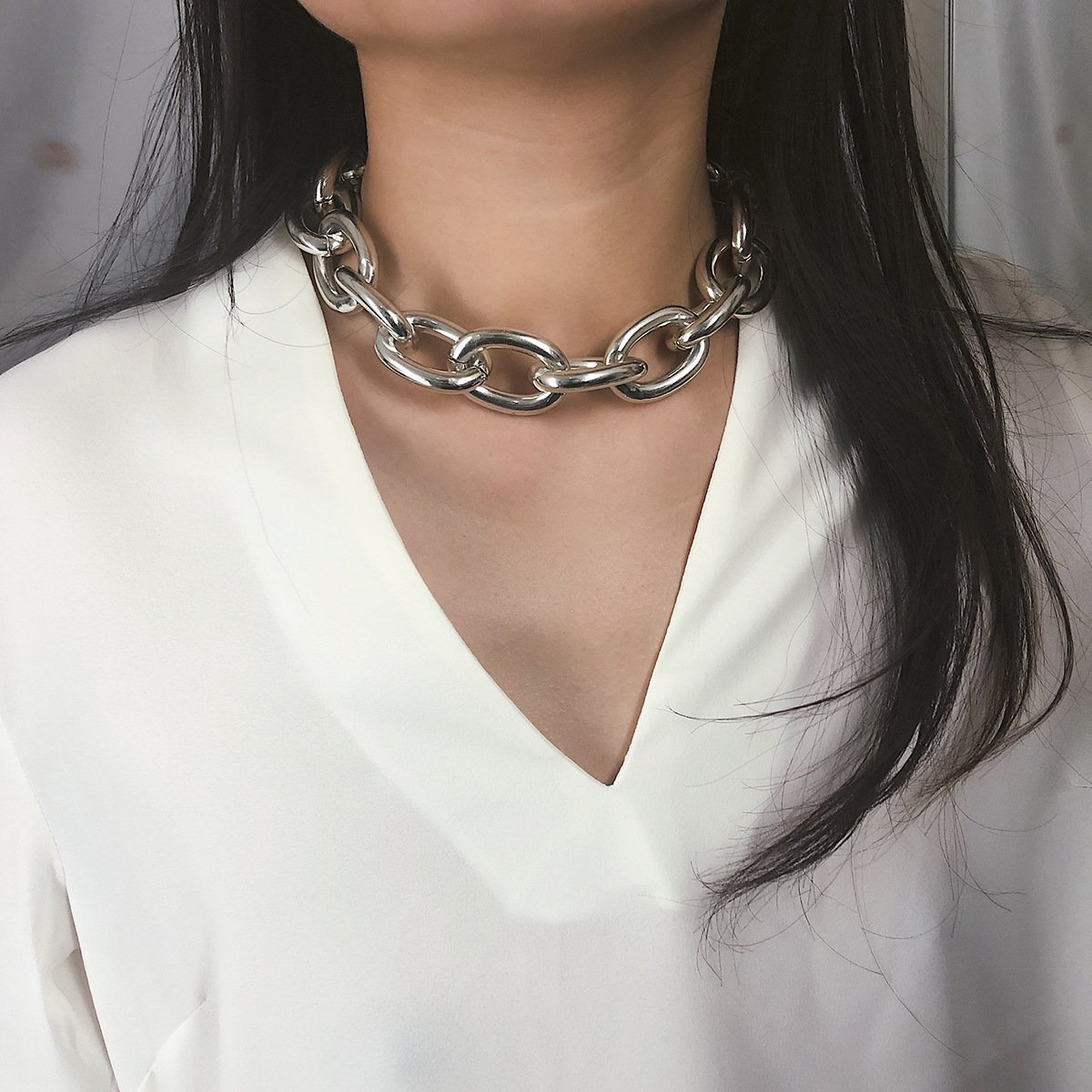 Серебряная цепь бисмарк 80 грамм