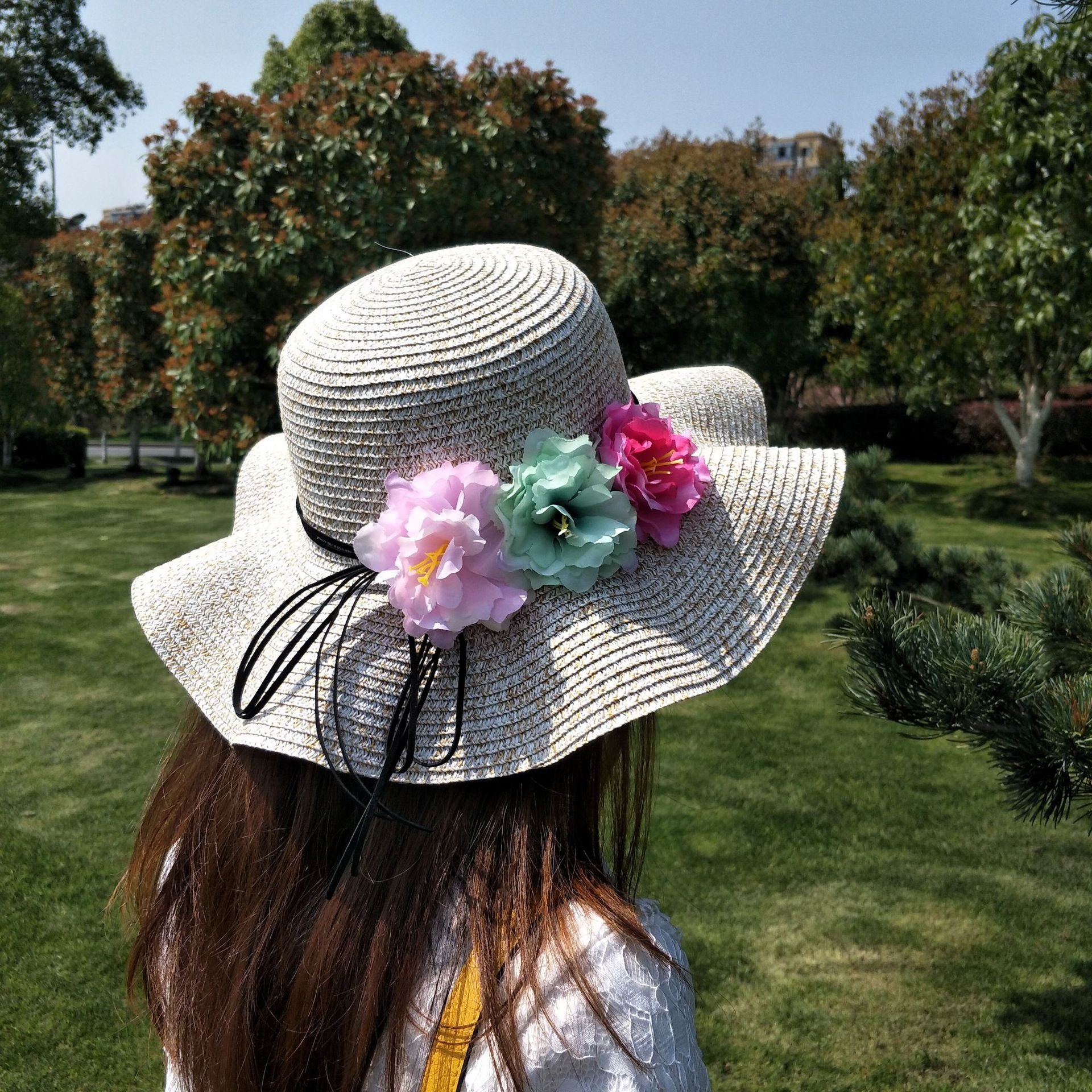 Шляпа из ткани. Шляпа с цветами. Украшение шляпки. Шляпки для девочек. Летние шляпы для девочек.