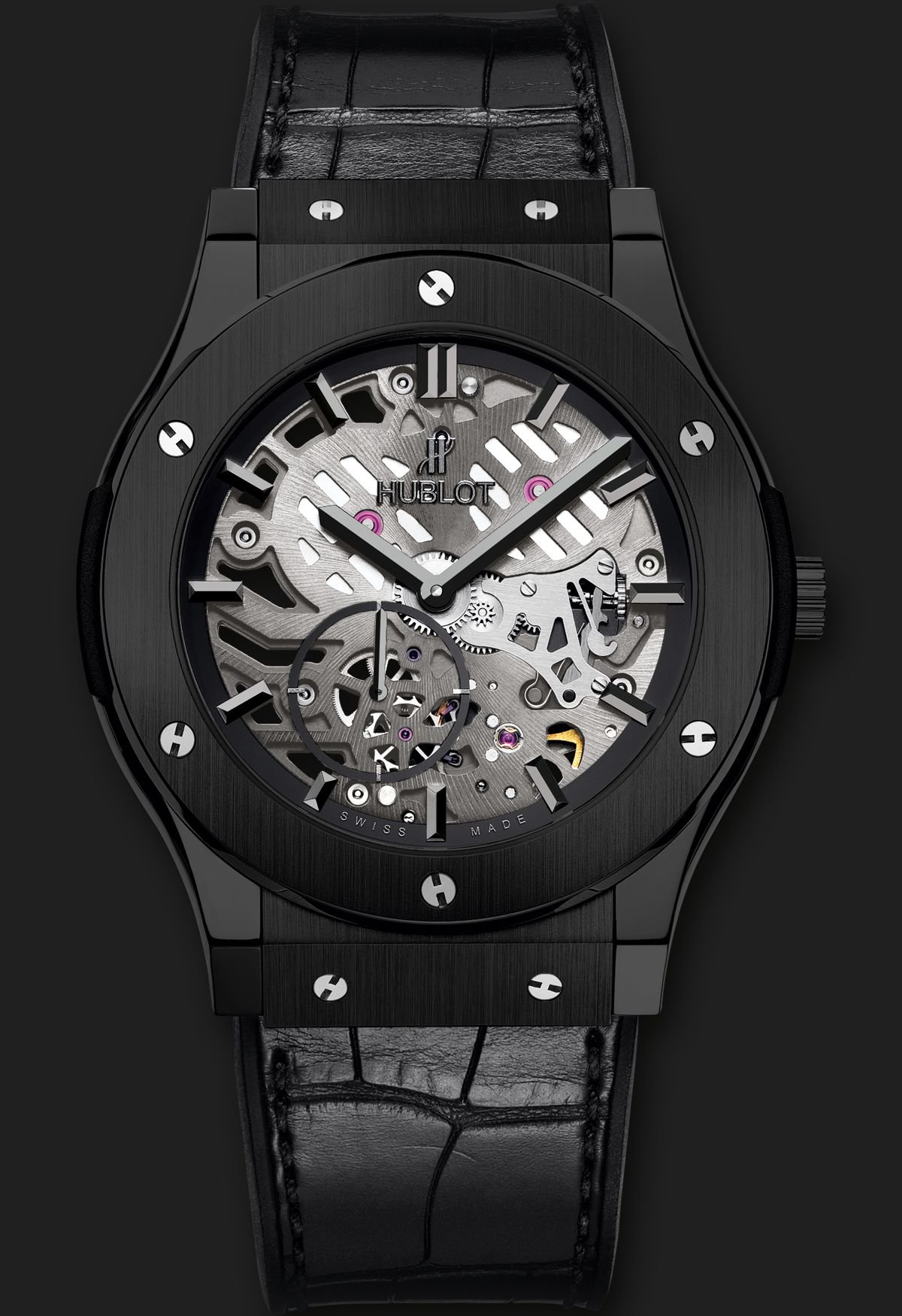 Hublot big Bang unico Full Magic Gold
