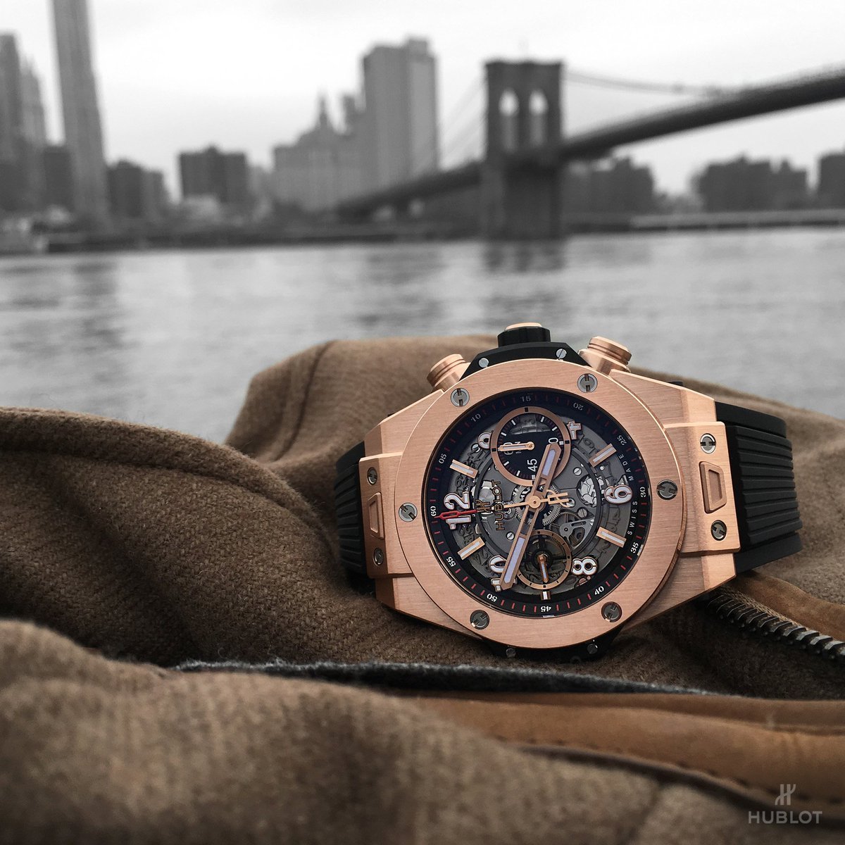 Hublot big Bang Gold 24k Carbon