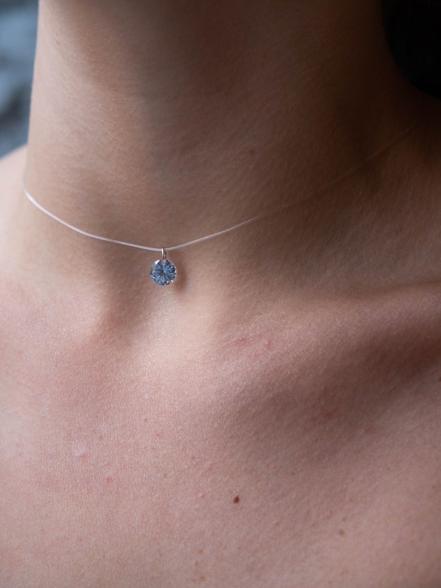Серебряное украшение на шею