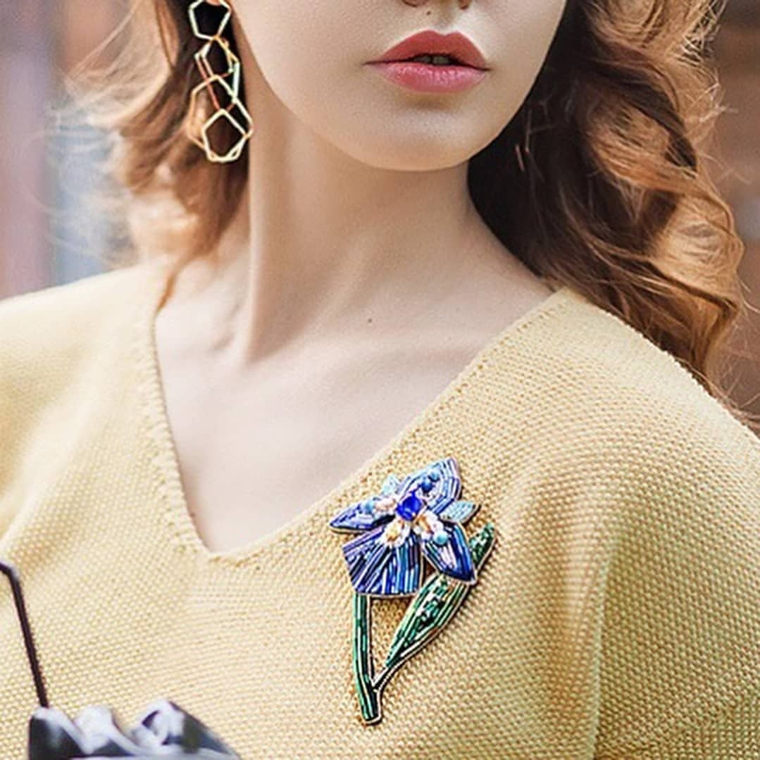 Красивые броши