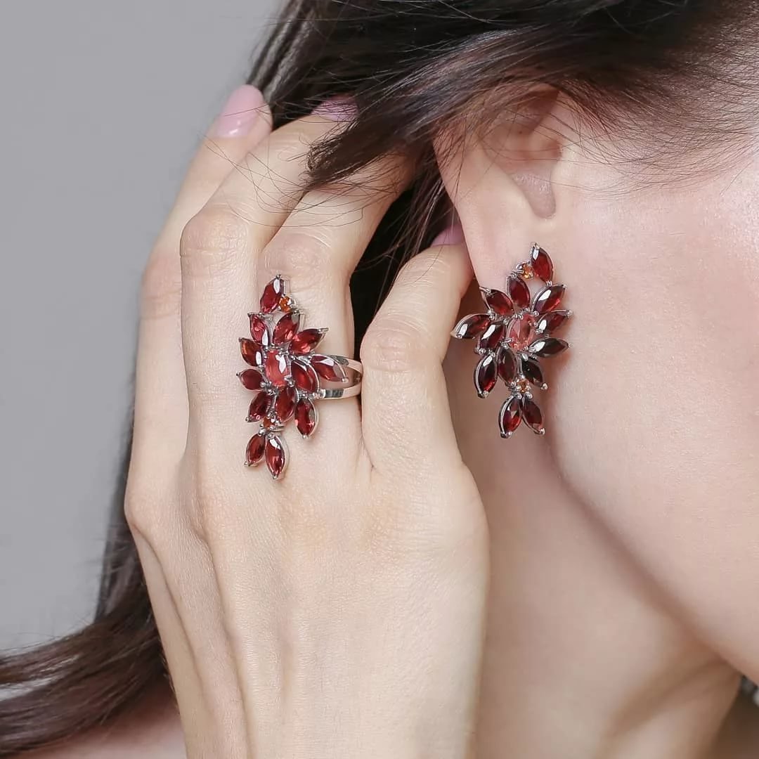Украшения серебряная птица
