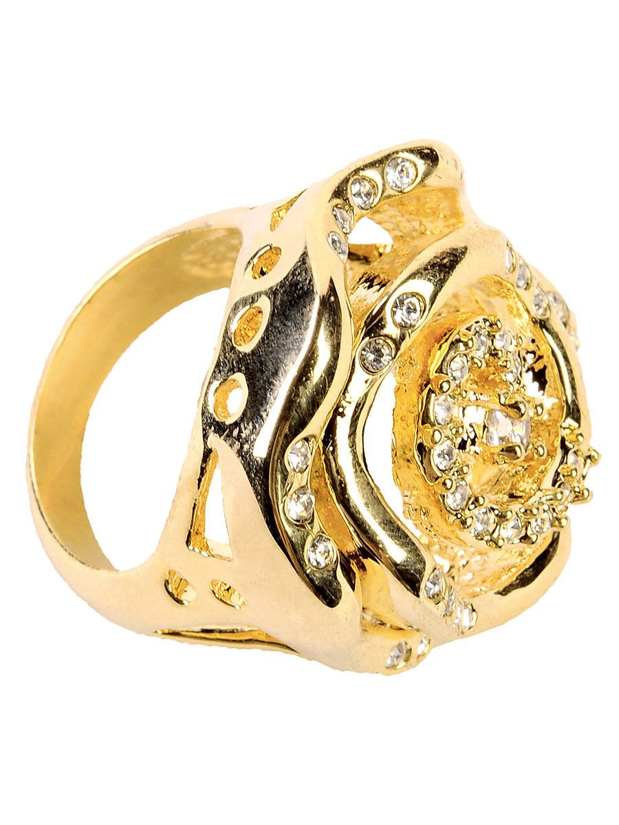 Необычные женские кольца из золота