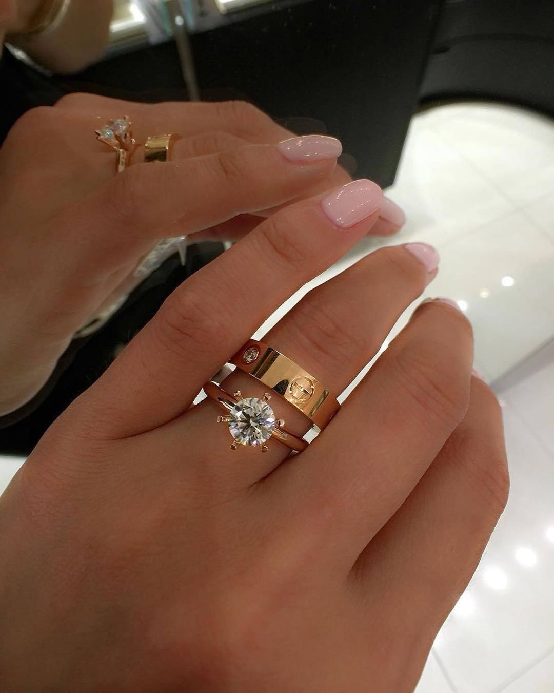 Cartier кольца Картье