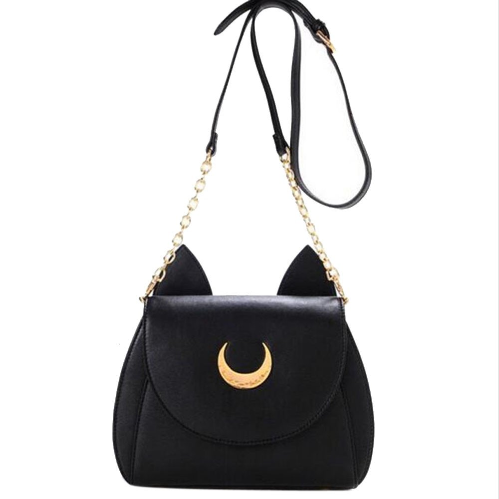 Elvira Black Cat Purse Bag