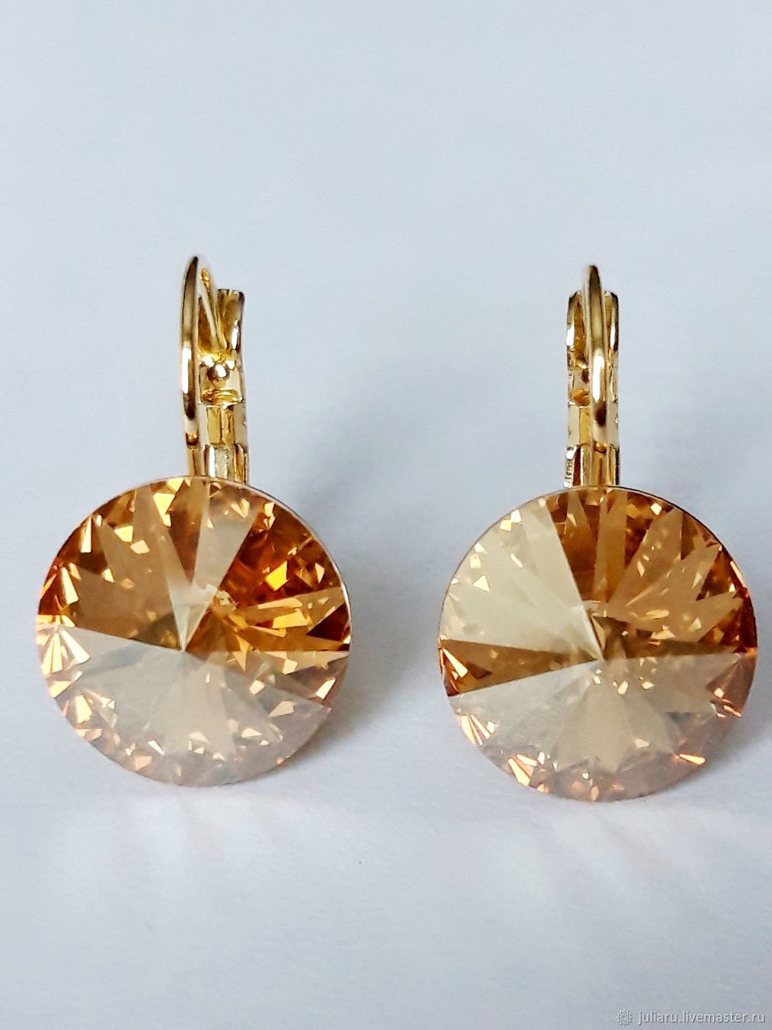 Женские серьги проба 585 с668т