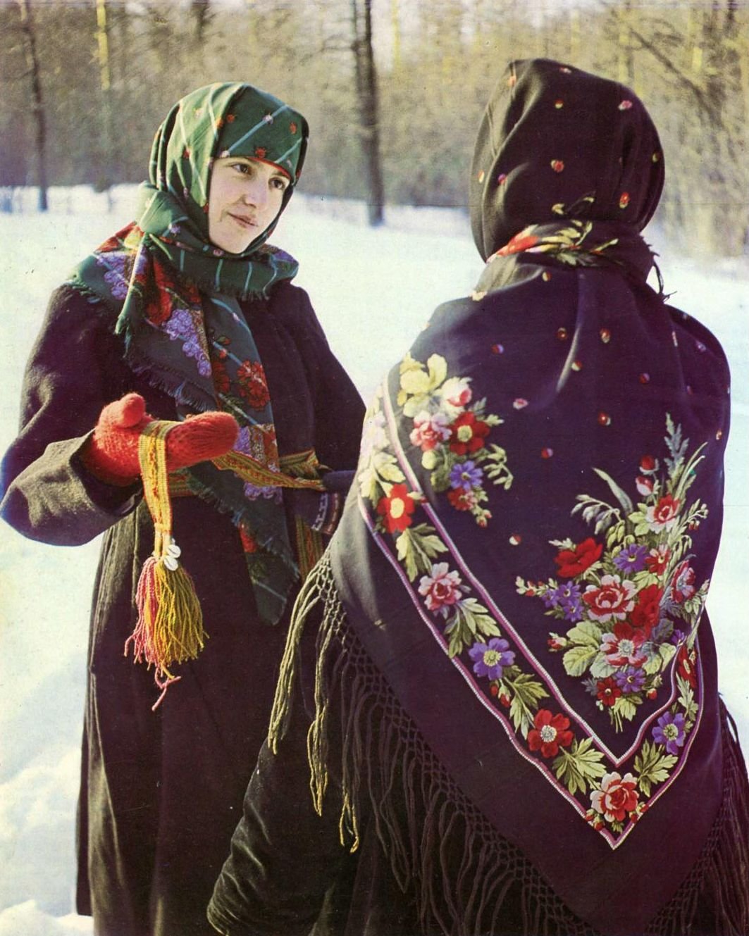 Старинные платки