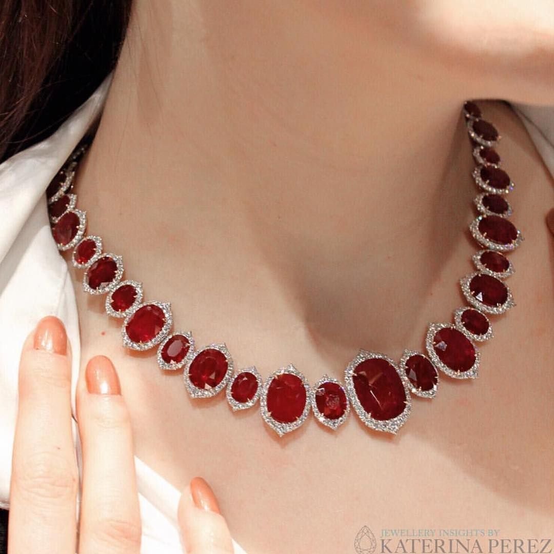 Бусы из граната Индия 074635 880
