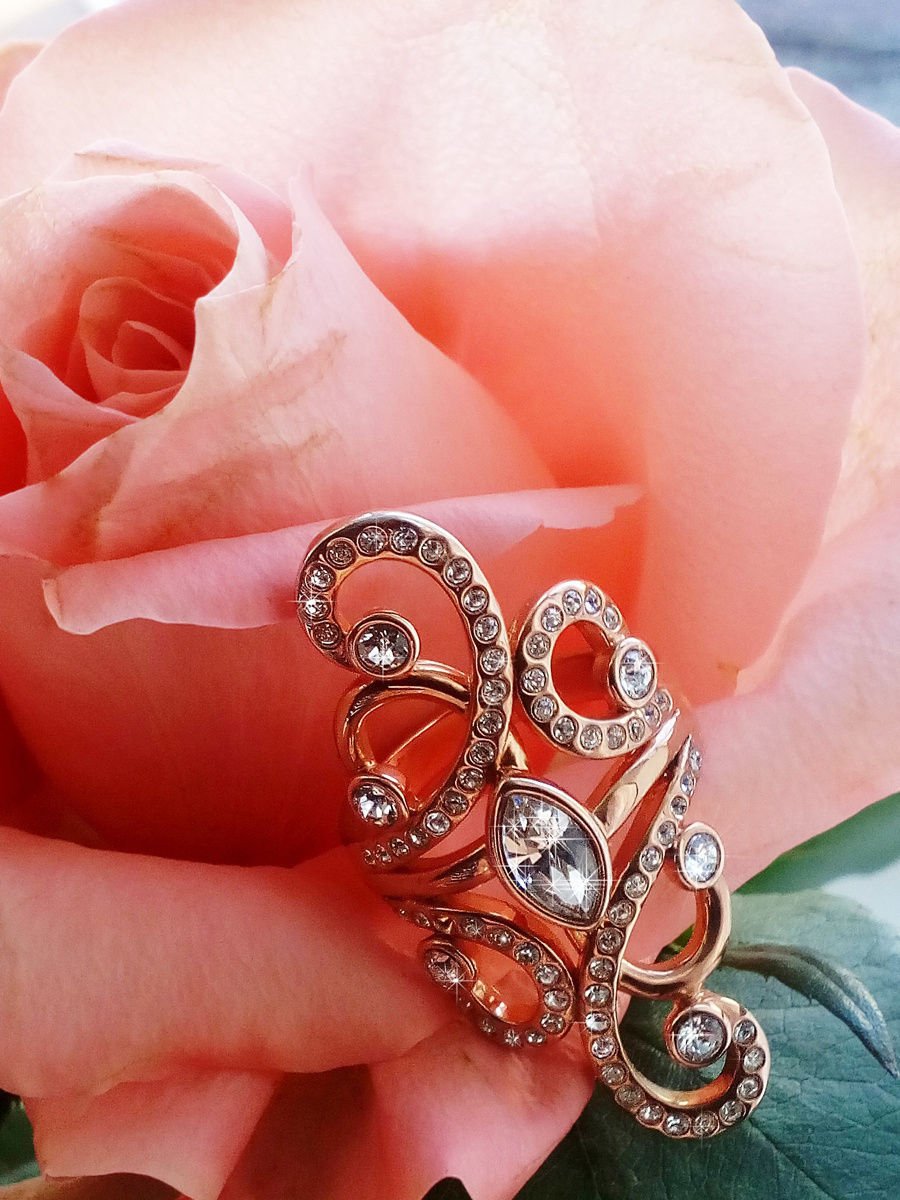 Ажурные серебряные кольца