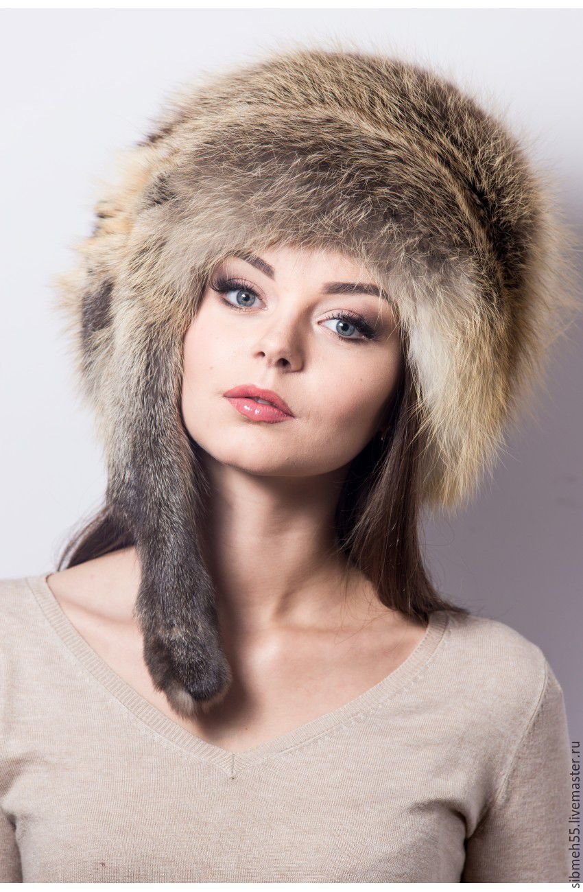 Шапка папаха женская