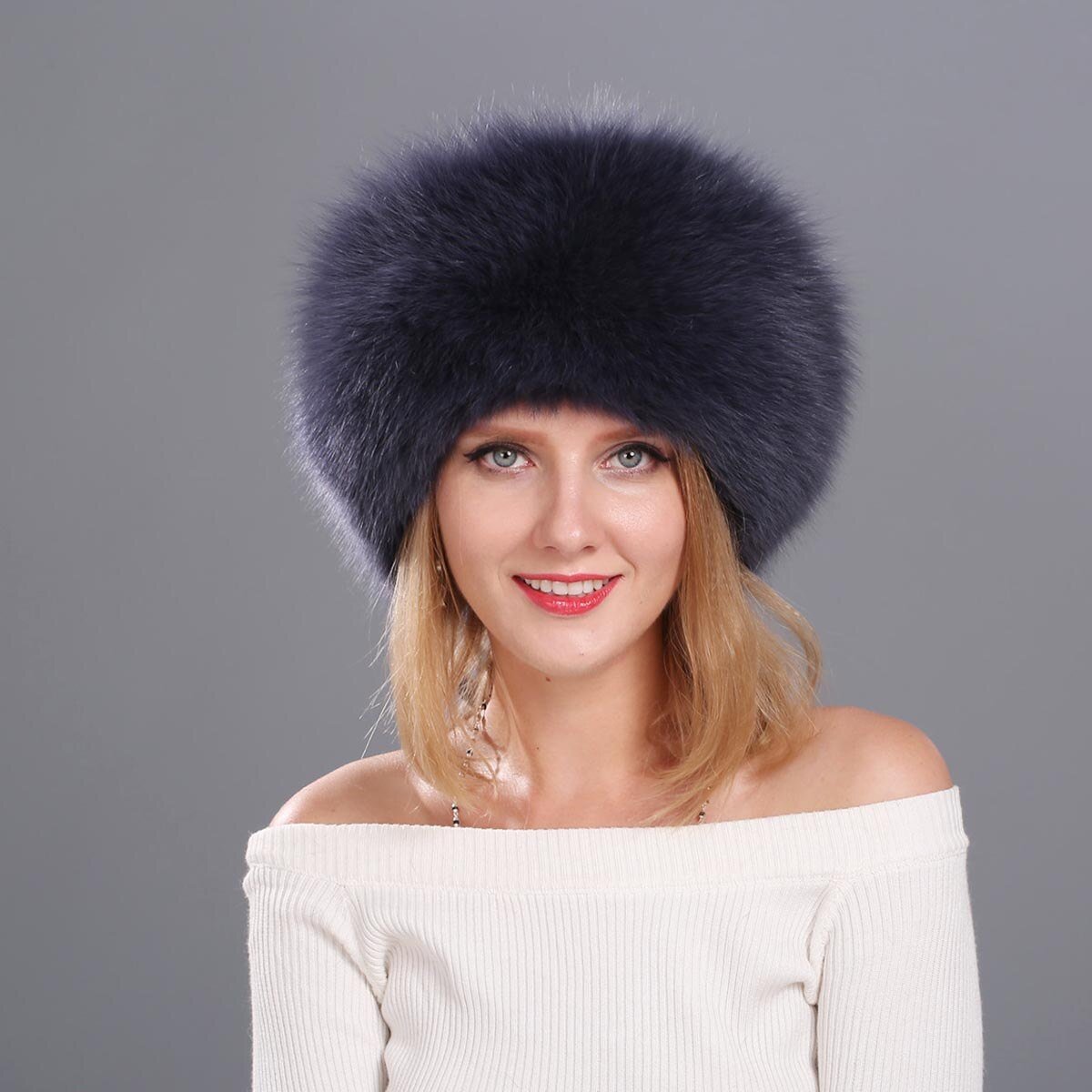 Шапка из лисы