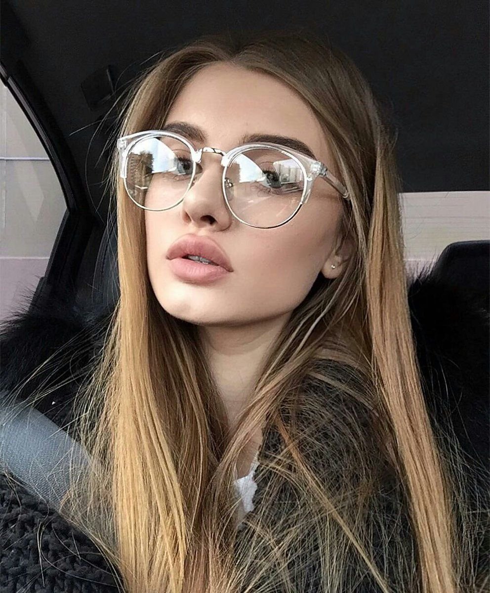 Круглая оправа для очков женская