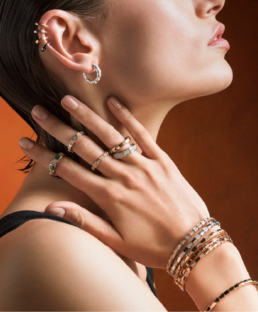 Bvlgari браслеты женские серебряные