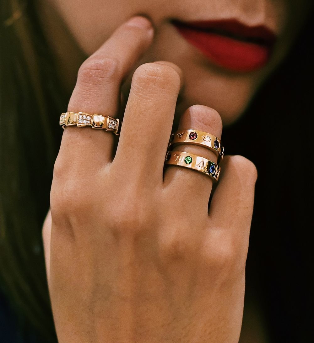 B Zero Rock Bvlgari кольцо