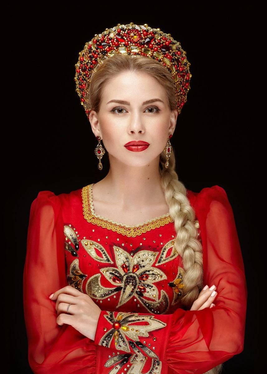 Наряд русской красавицы