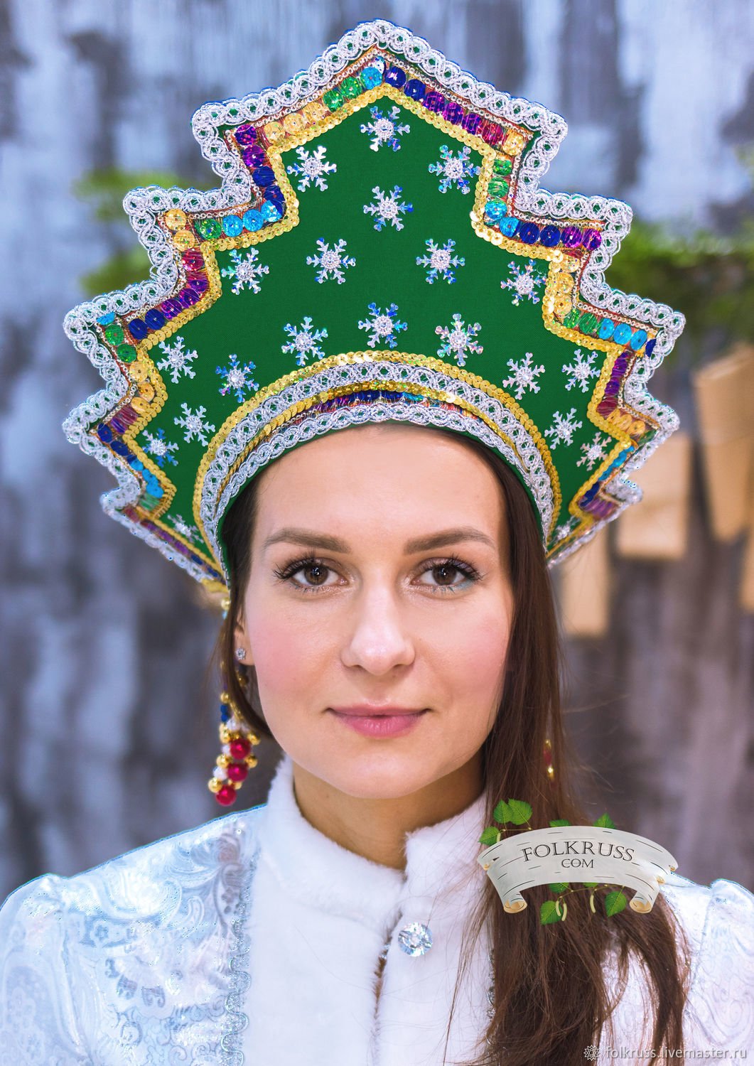 Россия кокошник Ольга