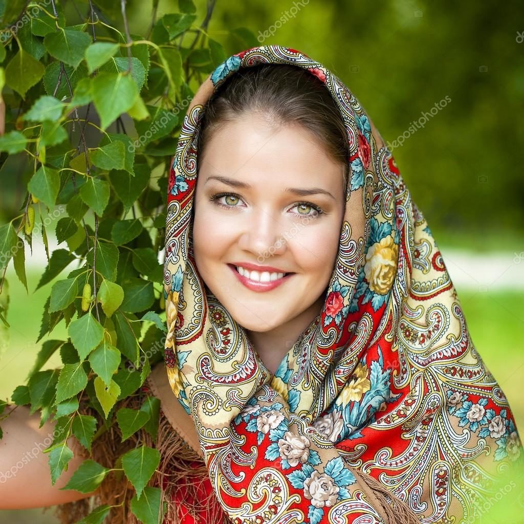 Красивая русская женщина