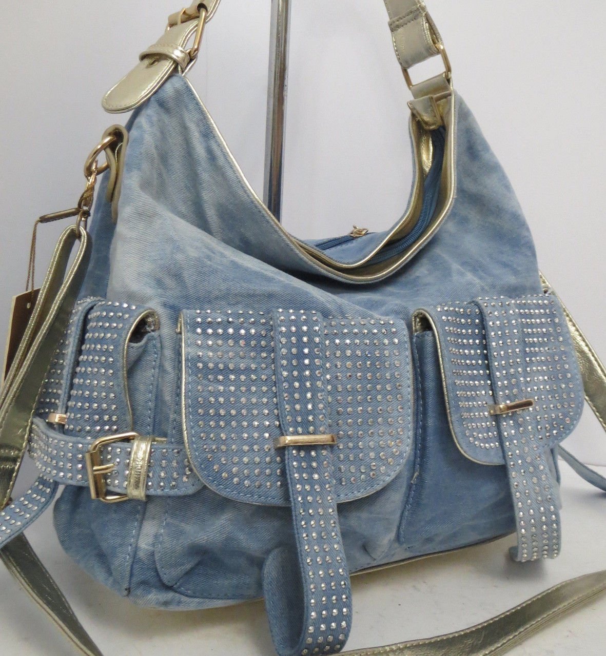 Loewe сумка джинсовая