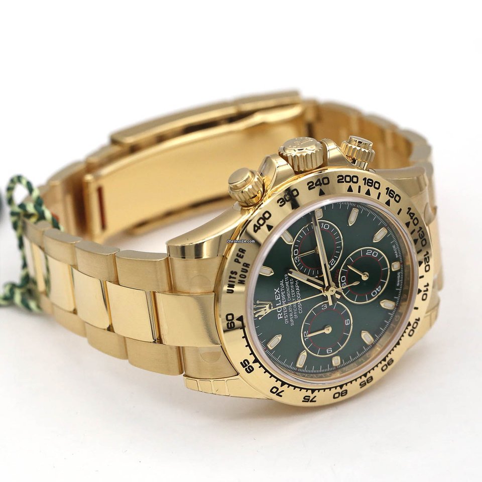 Золотой ролекс оригинал. Часы Rolex Cosmograph Daytona 116508. Ролекс Дайтона золотые. Золотые часы мужские ролекс. Rolex Daytona Gold Green Dial.
