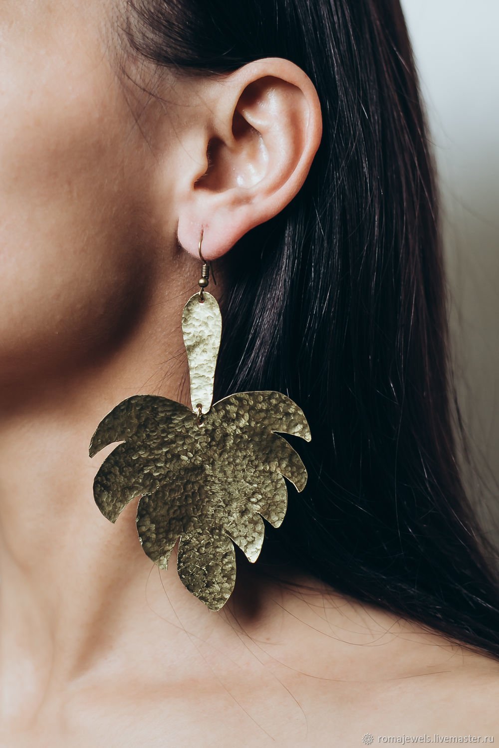 Tous real Mix Leaf Earrings