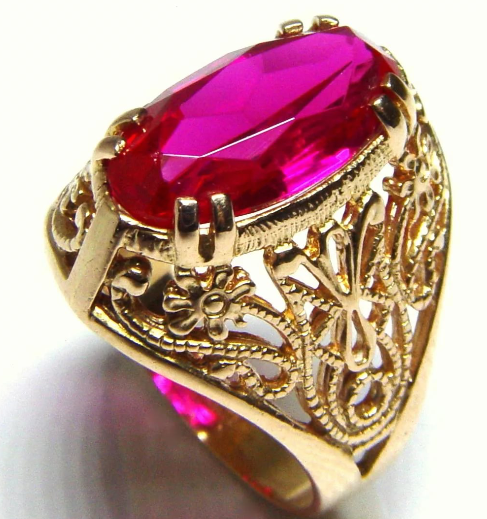 Рубином кольцо Faberge
