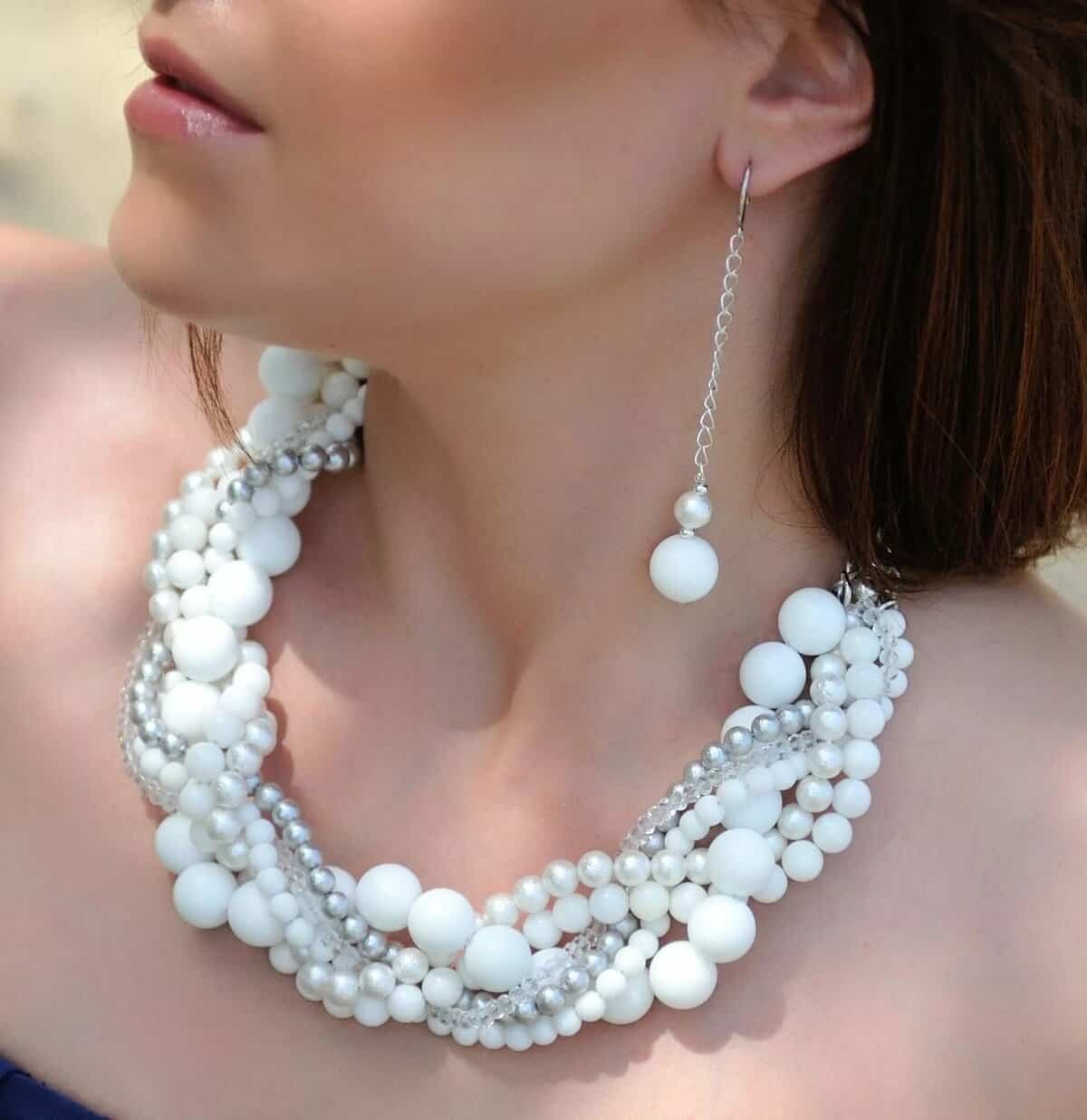 Модные украшения из жемчуга