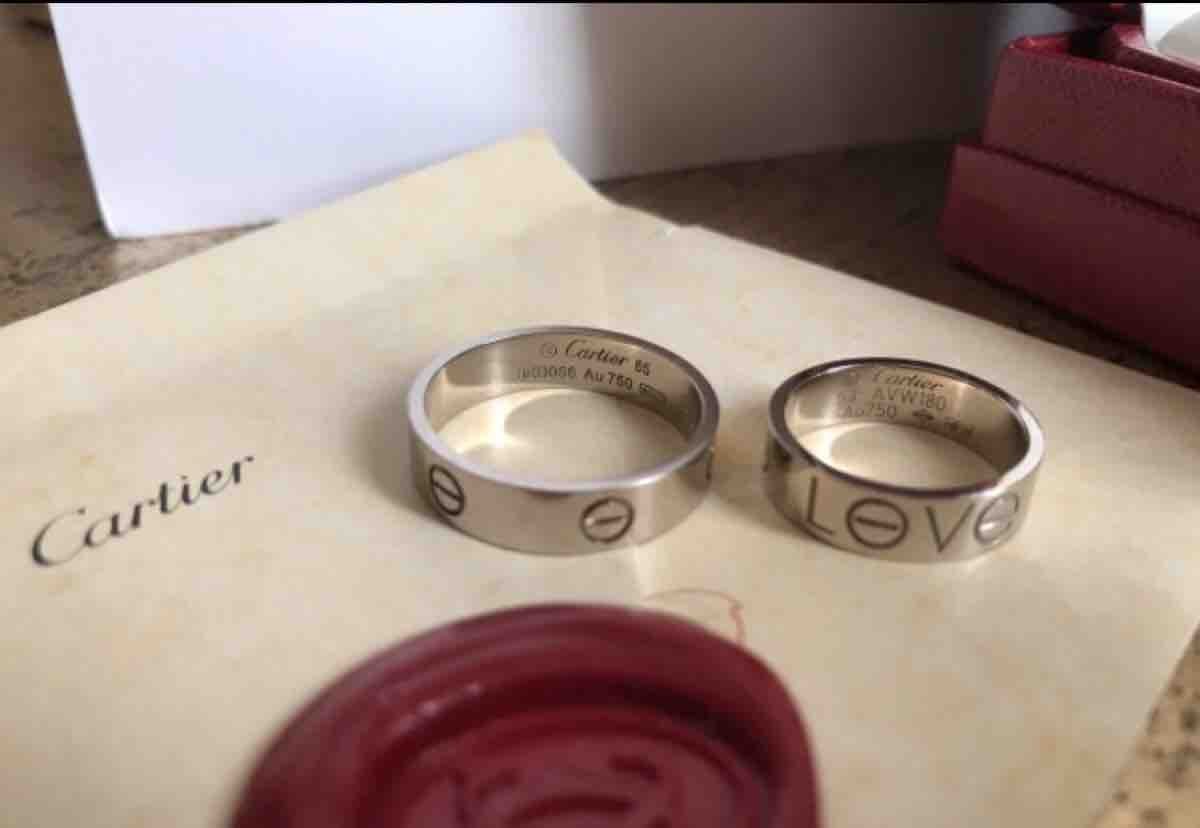 Мужское обручальное кольцо Cartier Love