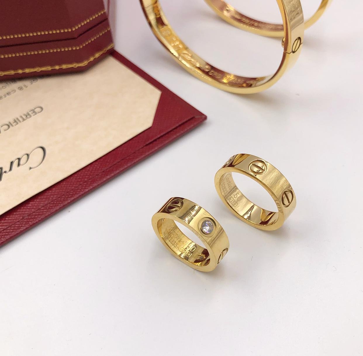Кольцо Cartier Love 750 EA 1314