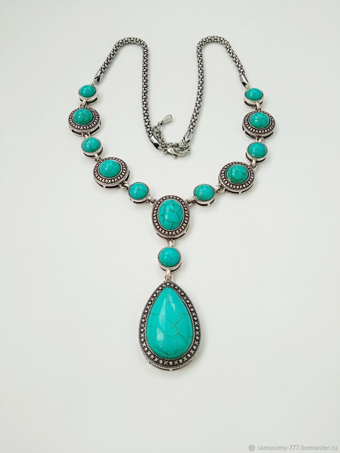 Lia sophia turquoise necklace