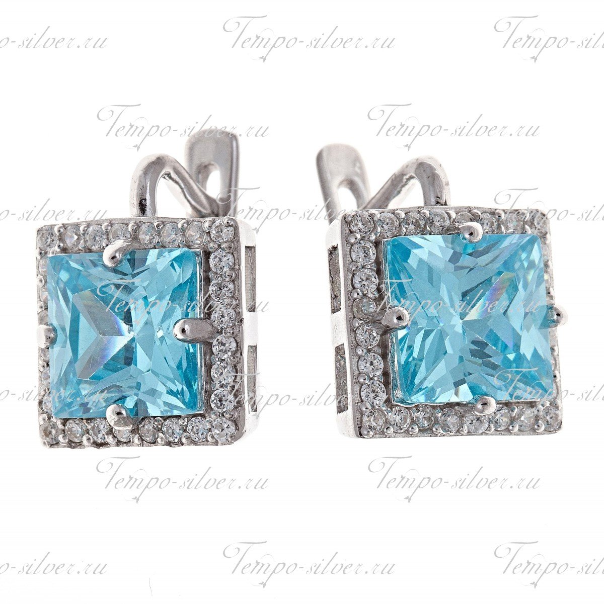 Серьги серебро серьги (AG 925) - 01с254797