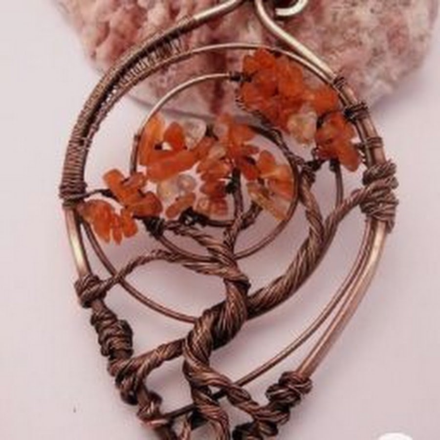 Кулон дерево wire Wrap