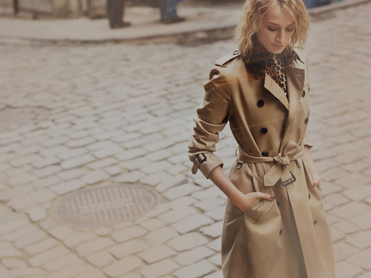 Шарфы к тренчу Burberry 2020