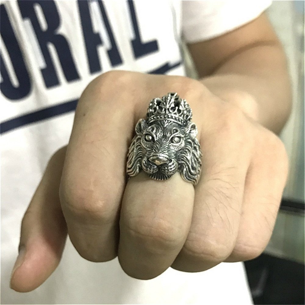 Печатка мужская Лев